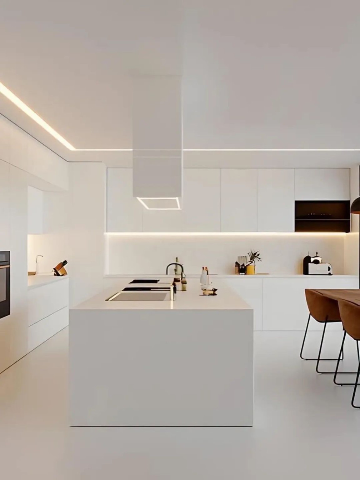 Modern kitchen with island