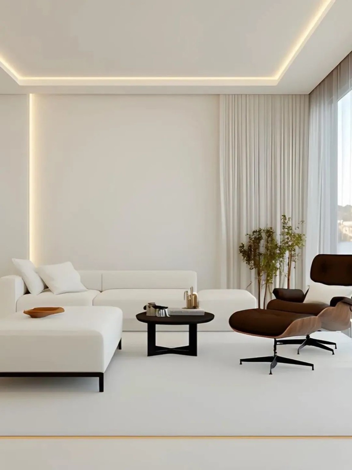 Luxury lounge interior